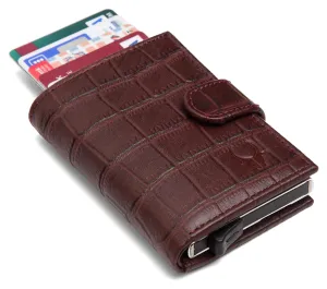 WildHorn® RFID Protected Unisex Genuine Leather Card Holder