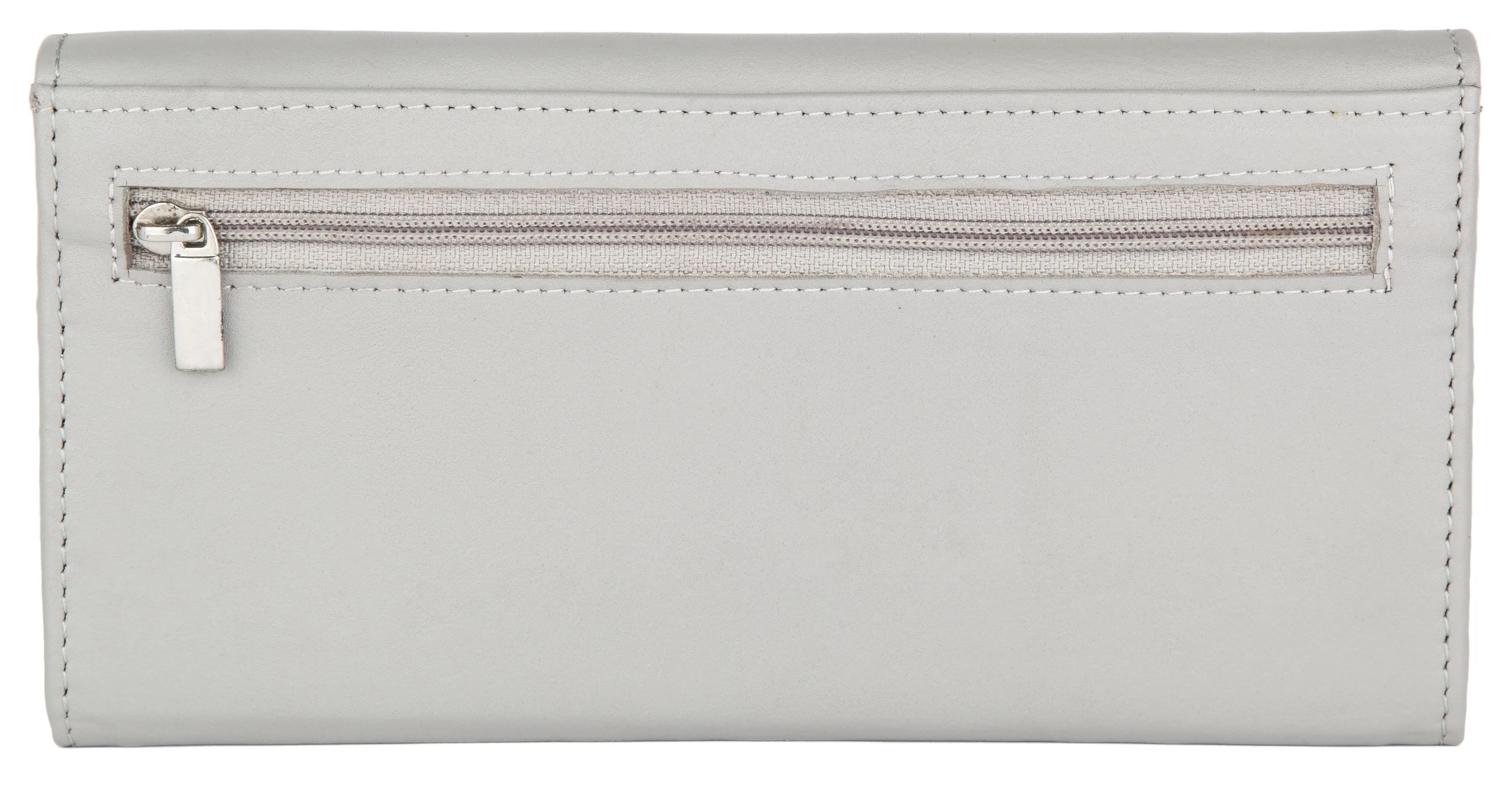 WILDHORN® Women's Leather Wallet and Pen Combo Set
