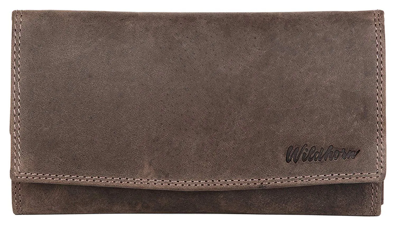 WildHorn®Women's Leather Wallet and Pen Combo Set