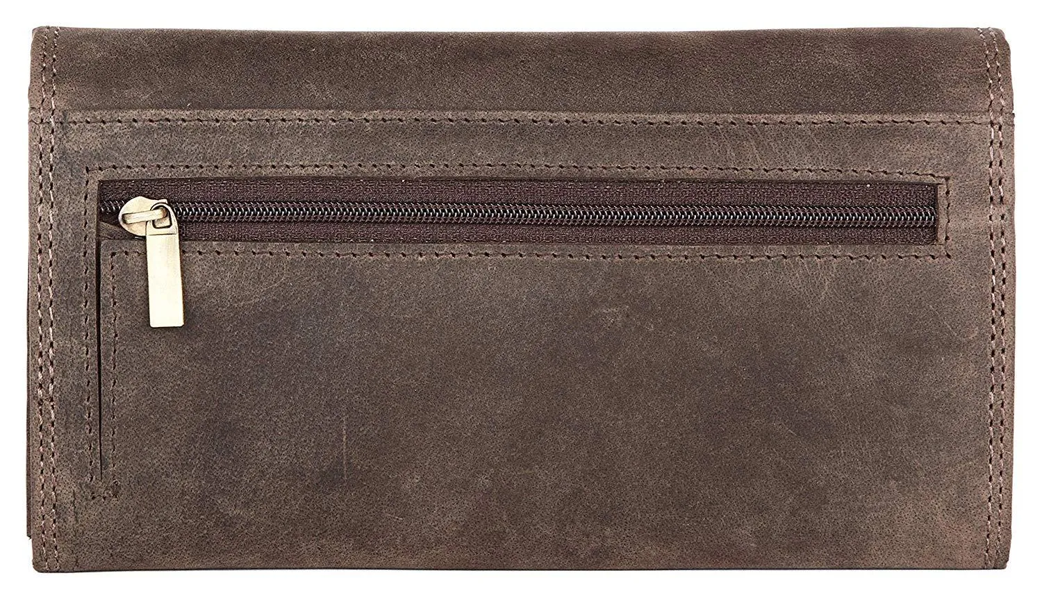 WildHorn®Women's Leather Wallet and Pen Combo Set