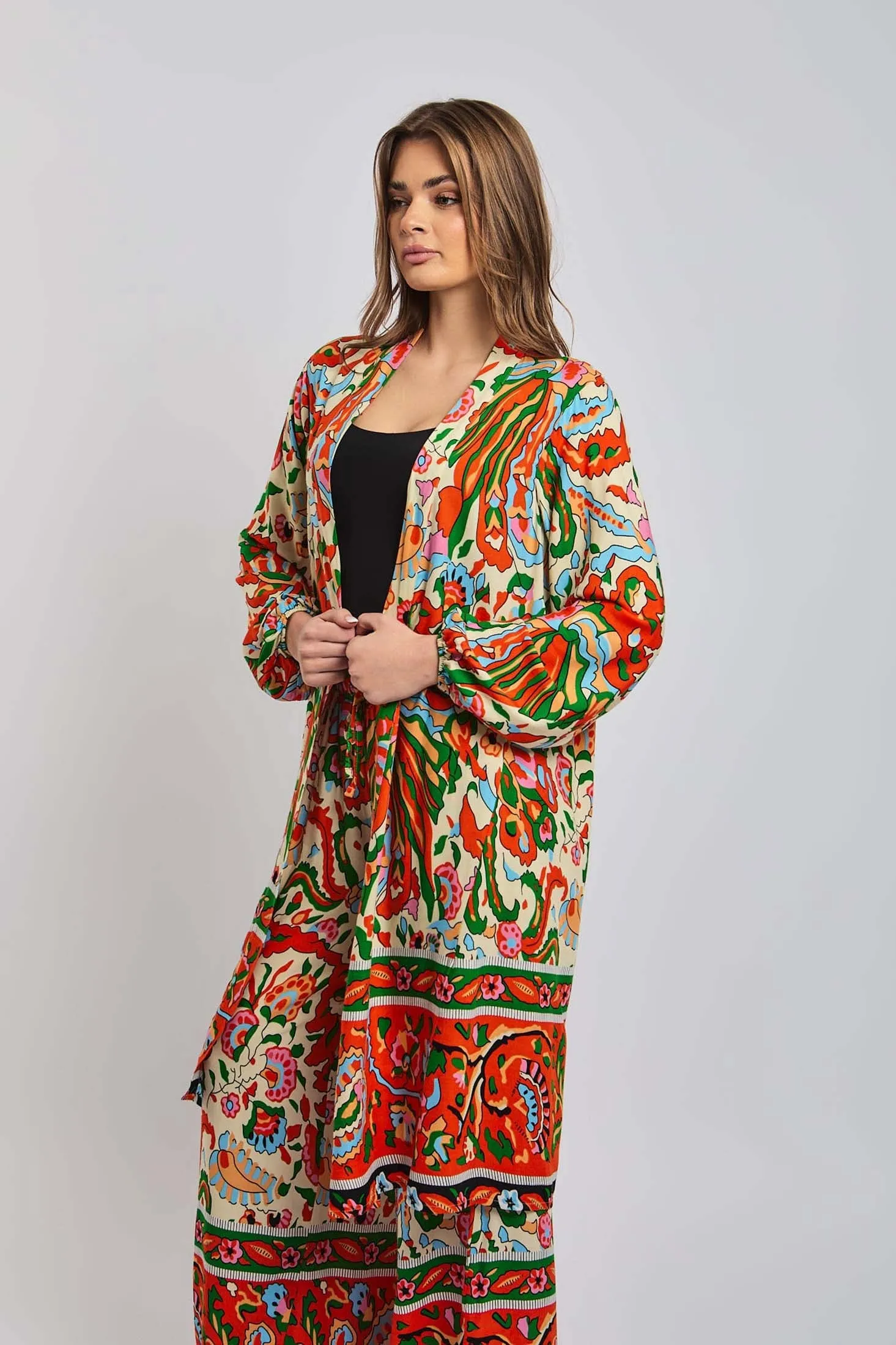 Women Pant Printed Jogger Multicolor