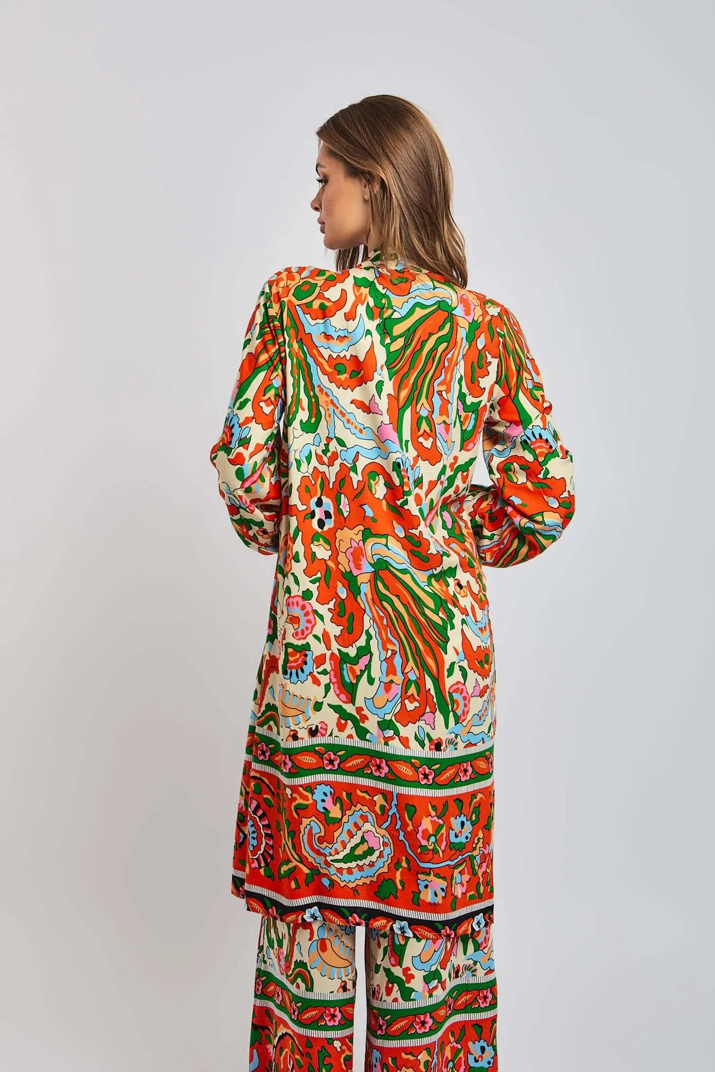 Women Pant Printed Jogger Multicolor