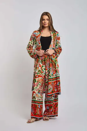 Women Pant Printed Jogger Multicolor