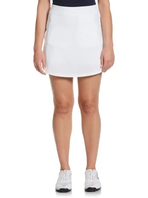 Womens 17" Fast Track Skort - White