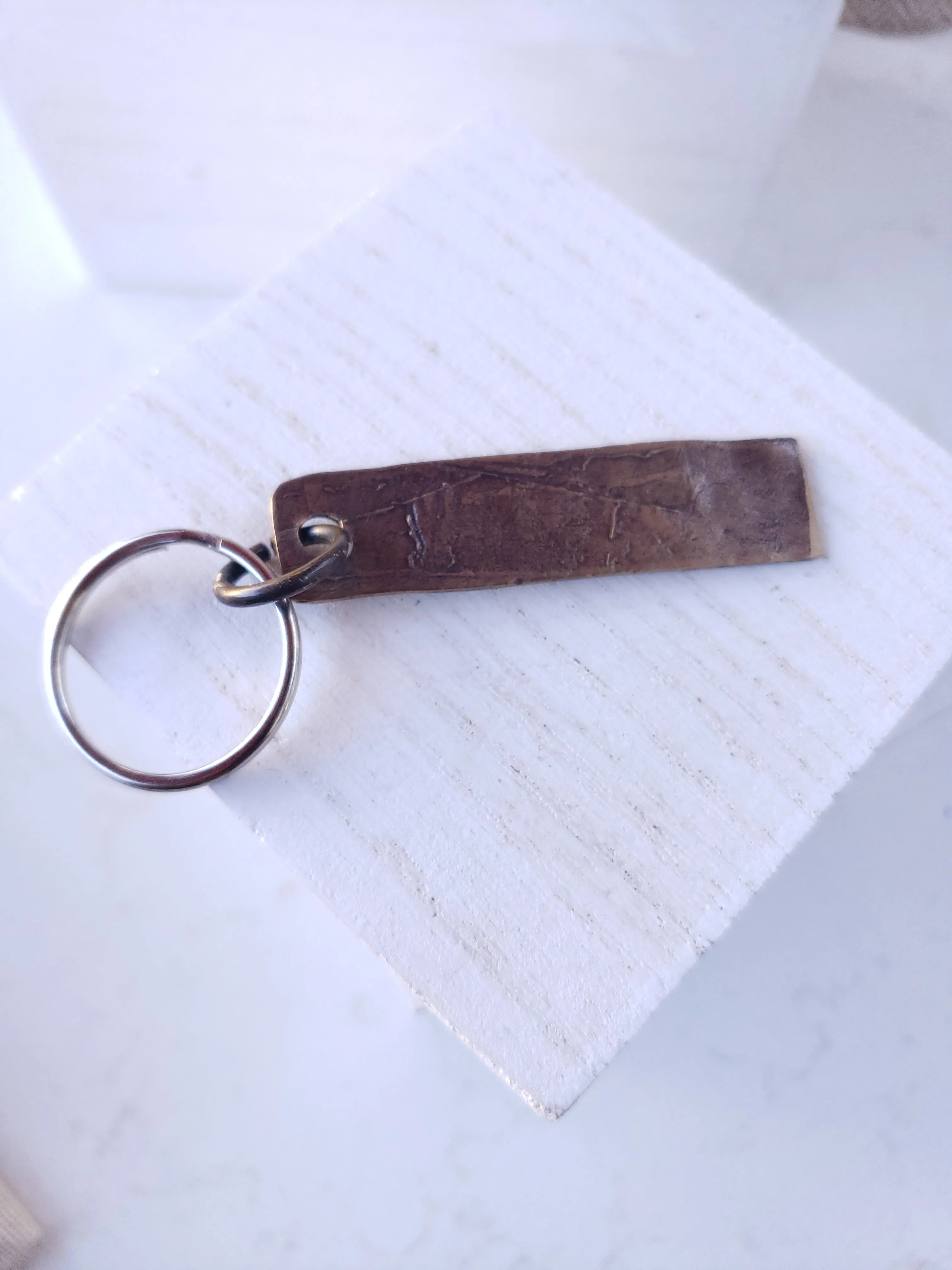 Worthy Genuine Brass Keychain