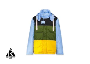 x JW Anderson Borealis Hooded Down Jacket "Multicolor"