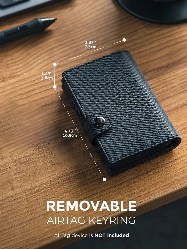 YATBEST Aluminium Pop-up Smart Wallet with RFID Blocking