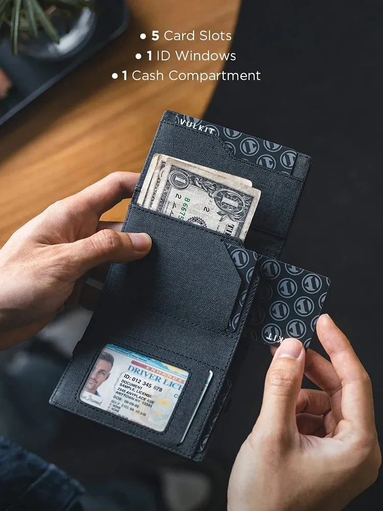 YATBEST Aluminium Pop-up Smart Wallet with RFID Blocking