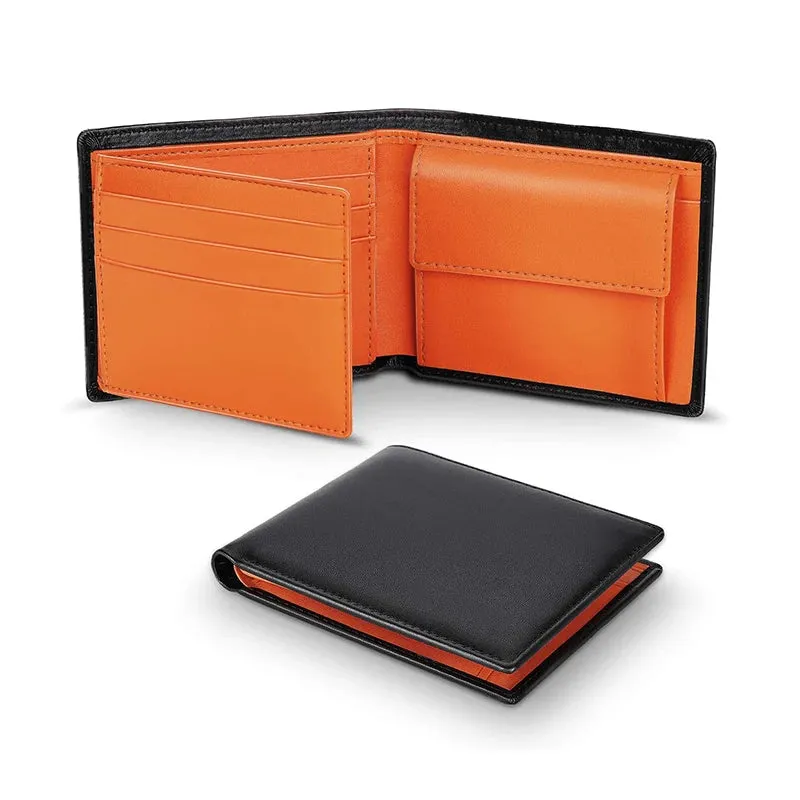 YATBEST Leather TriFold Smart Wallet with RFID Blocking