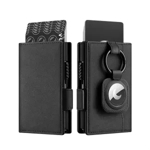 YATBEST Pop-Up Smart Wallet with RFID Blocking & Apple AirTag Holder