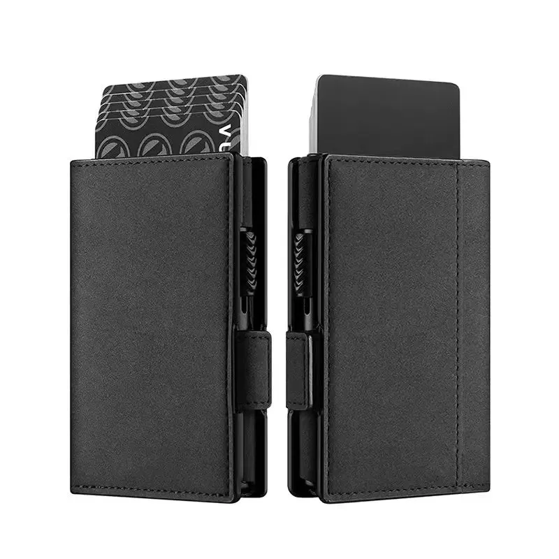 YATBEST Pop-Up Smart Wallet with RFID Blocking & Apple AirTag Holder