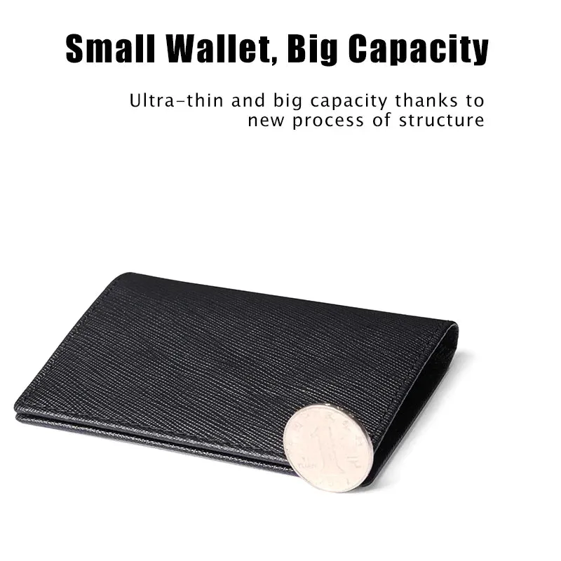 YATBEST Slim Bifold Smart Wallet with RFID Blocking