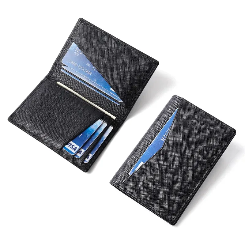 YATBEST Slim Bifold Smart Wallet with RFID Blocking