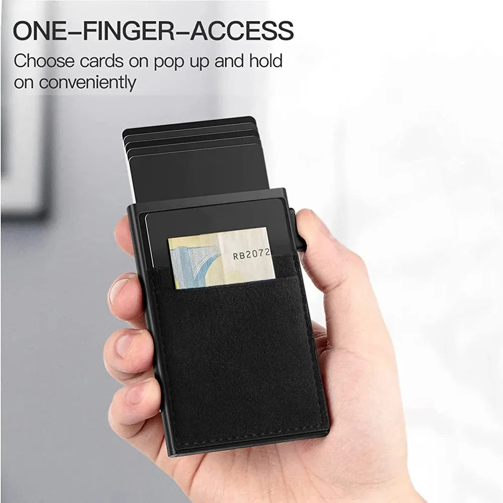 YE TREE Pop-up Smart Wallet with RFID Blocking