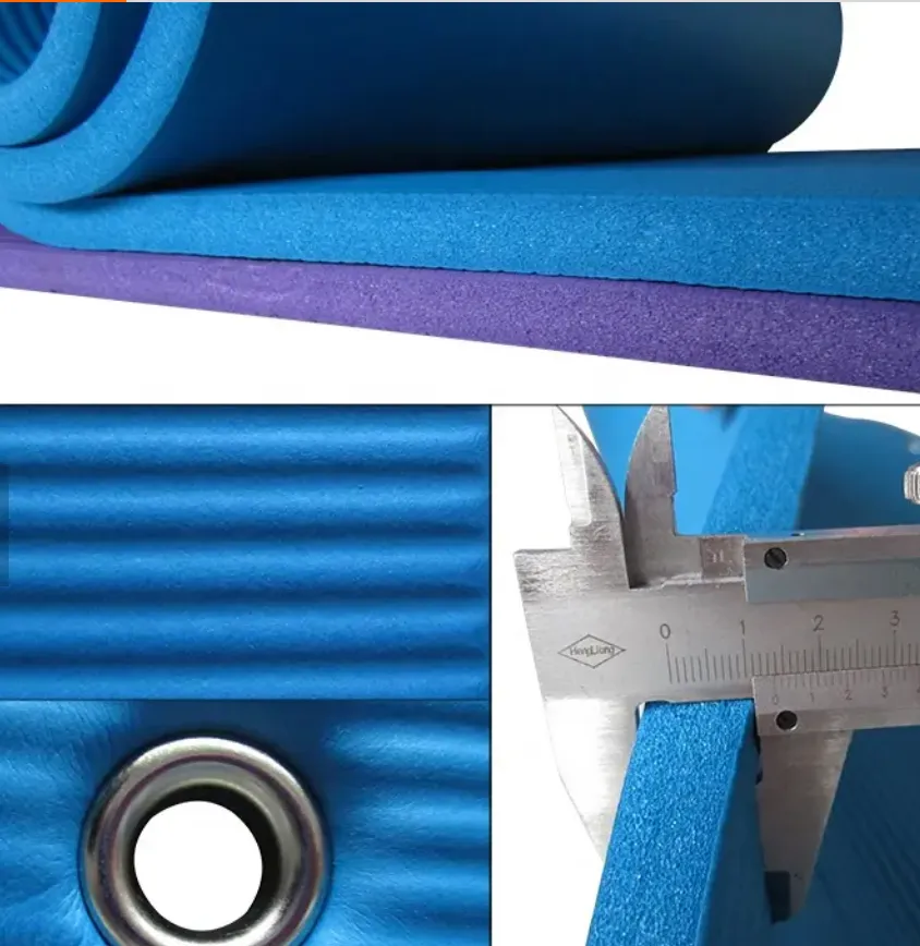 Yoga & Pilates Mat 15mm   Shoulder Strap