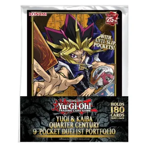 YuGiOh! - Yugi & Kaiba Quarter Century 9-Pocket Card Portfolio