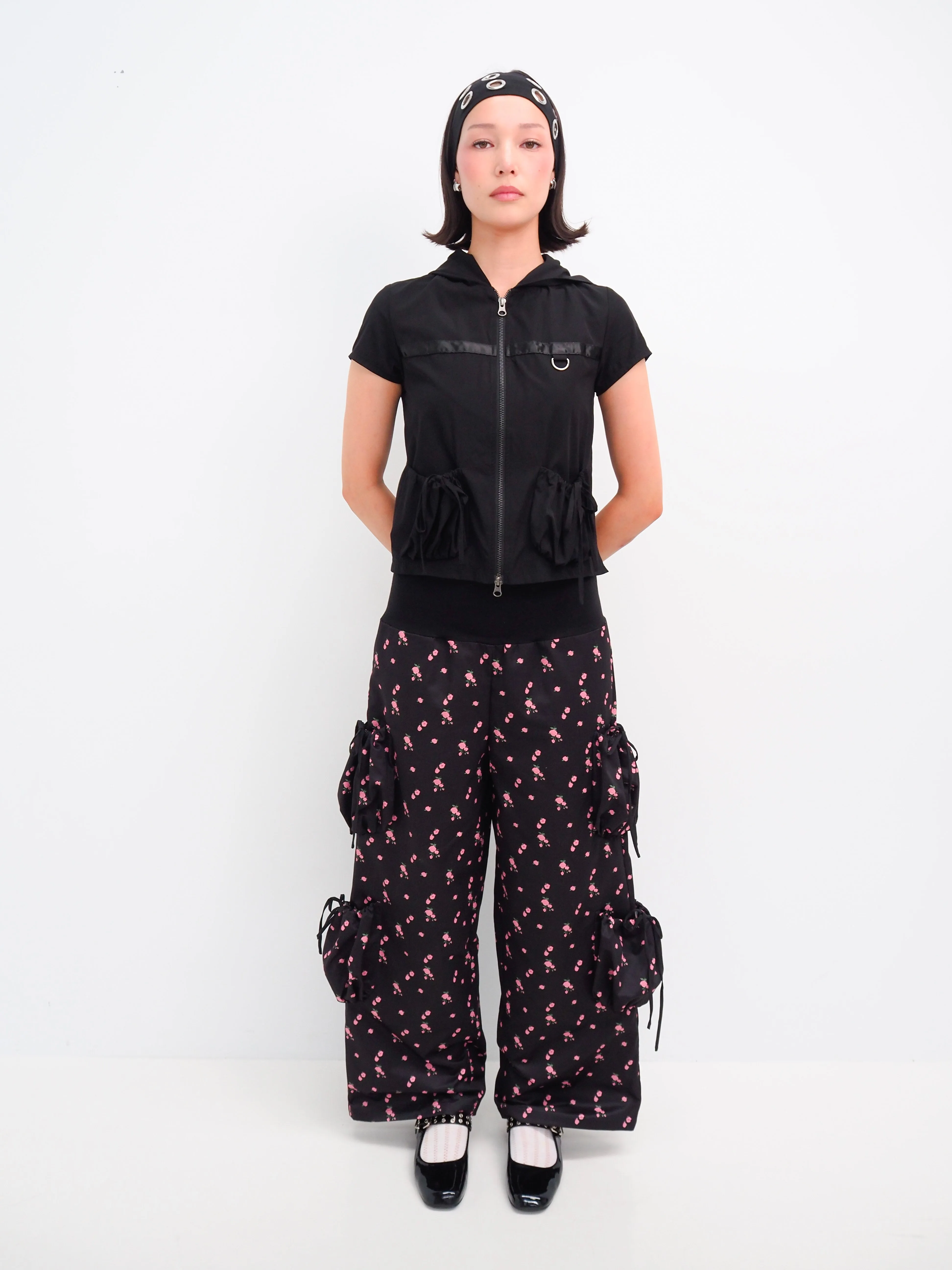 Yuki Pant - Black Floral