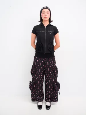 Yuki Pant - Black Floral